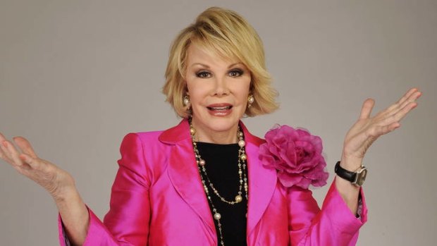 Joan Rivers emerges as a fascinating and loveable person.