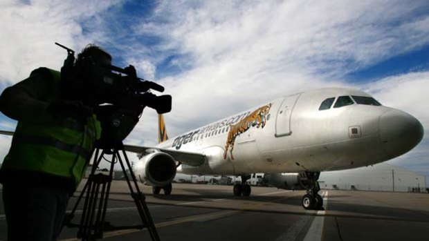 Tiger's 11th airliner, an Airbus A320-200, can't be put into service while the "show cause" notice from CASA remains active.