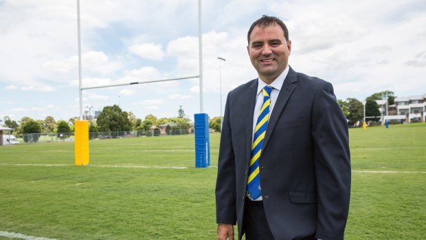 Confident: New Parramatta chief executive John Boulous.
