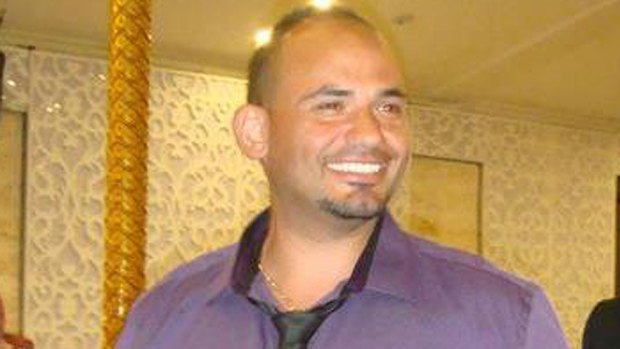Shot in the street ... victim Roy Yaghi, 33.