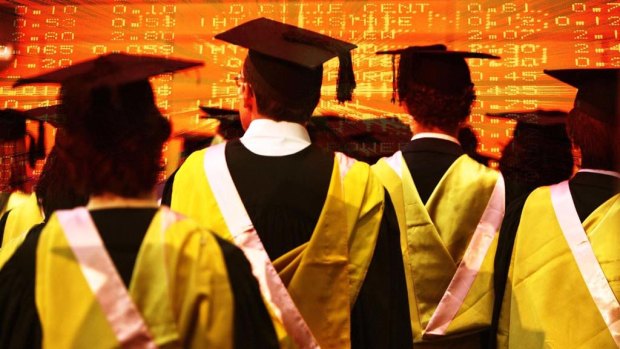 Australian universities face a drop in international student enrolments.