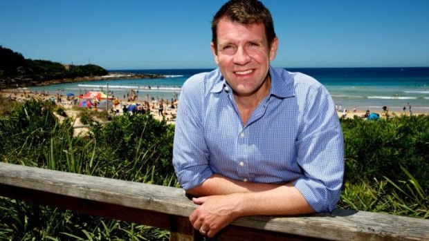Good news for the government: Premier Mike Baird.