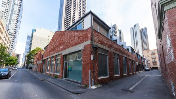 134-148 Little Lonsdale St and 17-23 Bennetts Lane, owned by John and Peter Conroy, are for sale. 