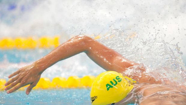 Making a splash: Cameron McEvoy.