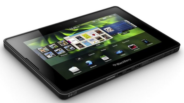 BlackBerry Playbook.