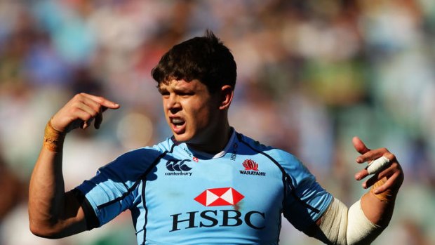Tom Carter plays the Owen Finegan role for the Waratahs.