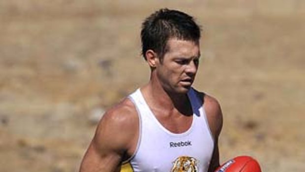 Ben Cousins, who has been warned over his binge drinking, is unlikely to play in Richmond's first game.