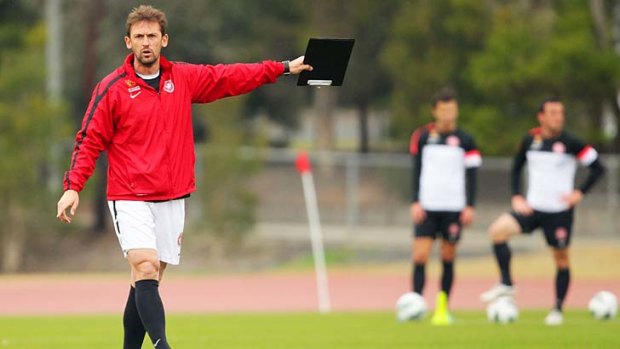 Numbers don't add up ... Wanderers head coach Tony Popovic is still waiting for his squad to be finalised.
