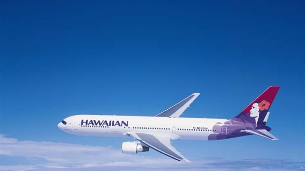 Rough around the edges ... Hawaiian Airlines.