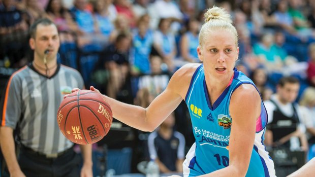 Abby Bishop puts WNBL career on hold to pursue European offers.