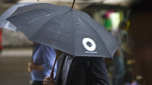 There's a storm brewing for Macquarie Group.
