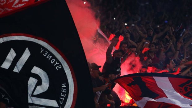 The good, the bad and the ugly: the Western Sydney Wanderers are well supported.