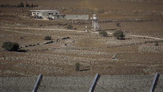 Border tensions: Rebels have moved closer to the border between Syria and Israel.