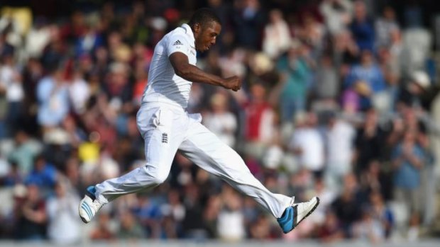 On form: Chris Jordan had lunch figures of 2-7 from six overs.