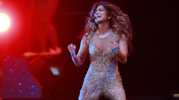 World tour ... Jennifer Lopez will play her first Sydney gig this weekend.