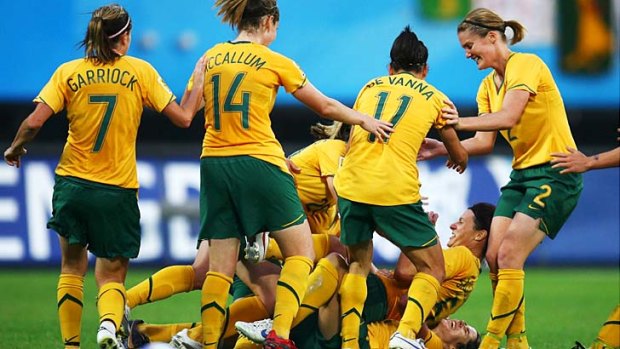 Gender debate ... many of the Matildas players have never been coached by a female.