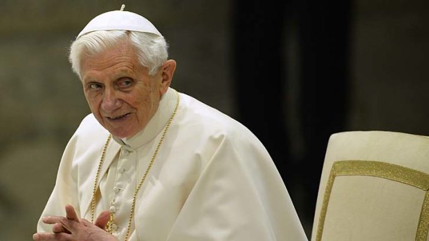 Resignation ... Pope Benedict XVI.