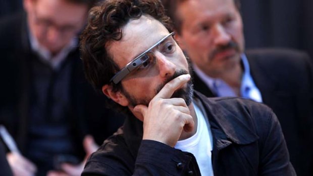 "It feels kind of emasculating" ... Sergey Brin on public mobile phone use.