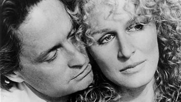 Michael Douglas and Glenn Close in Fatal Attraction.