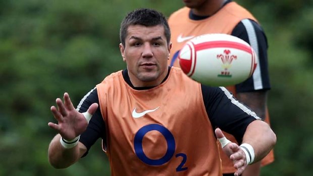 Crushing ... South African-born England flanker, Hendre Fourie, may be omitted from the World Cup squad.