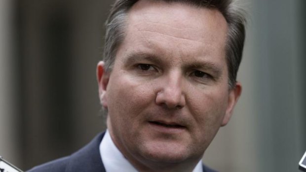 Former Labor immigration minister Chris Bowen has given evidence at the Human Rights Commission inquiry into children in detention.