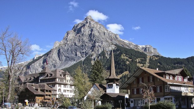 The most stunning scenery in the world?  Kandersteg in Switzerland.