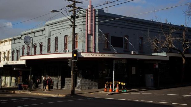 The Norfolk Hotel ... owned by the Drink 'n' Dine company.