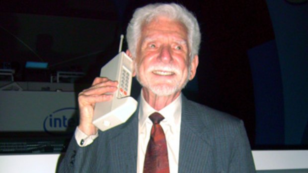 Martin Cooper, the inventor of the mobile phone.