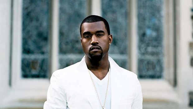 Chart topper: Kanye West.