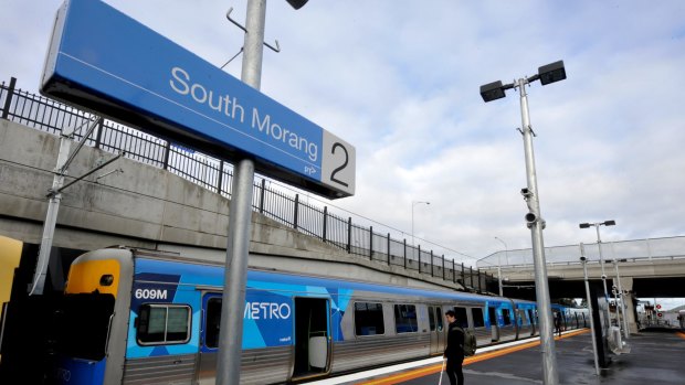 South Morang Railway Station.