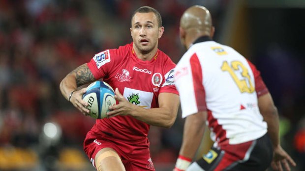 Quade Cooper will have all eyes on him on Saturday night.