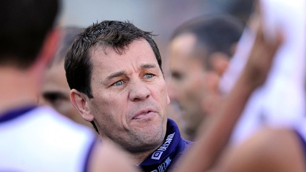 Mark Harvey is said to be distressed over his shock axing from Fremantle.
