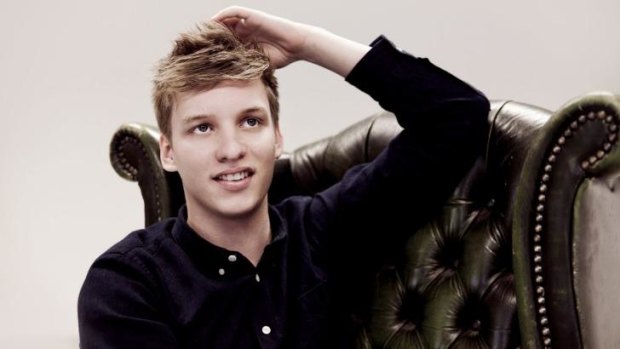 Down-to-earth demeanour: George Ezra will perform for tens of thousands of people at the Falls Festival at the start of next month.