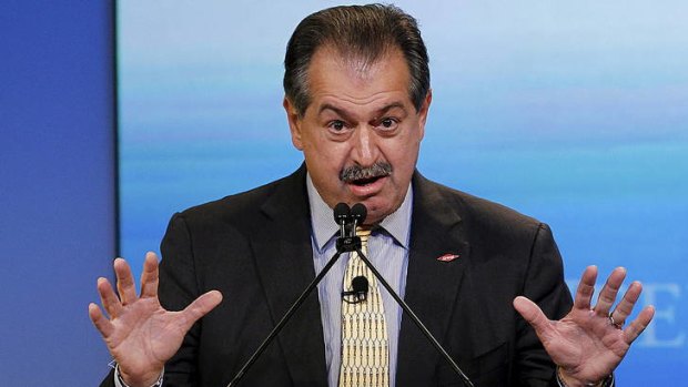Andrew Liveris, president and chief executive officer of Dow Chemical.