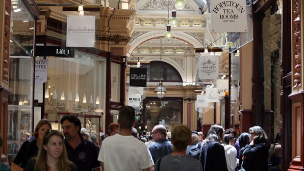 The Block Arcade in Melbourne recently changed hands at an estimated $100 million.