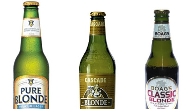 Experts warn trendy low-carb 'blonde' beers aren't as healthy as they make out.