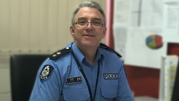 Kimberley Police District Superintendent Allan Adams