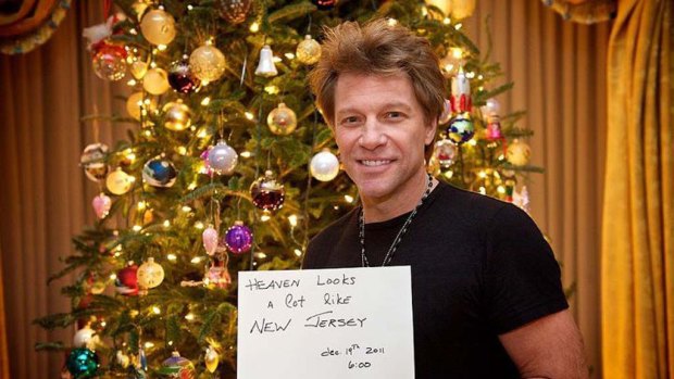 Proof of life ... Jon Bon Jovi takes to social media to quash a hoax about his death.