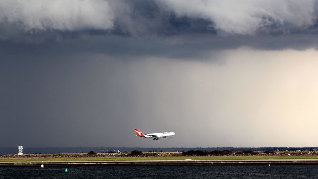 Pilots have a chance to show their expertise during bad weather landings.