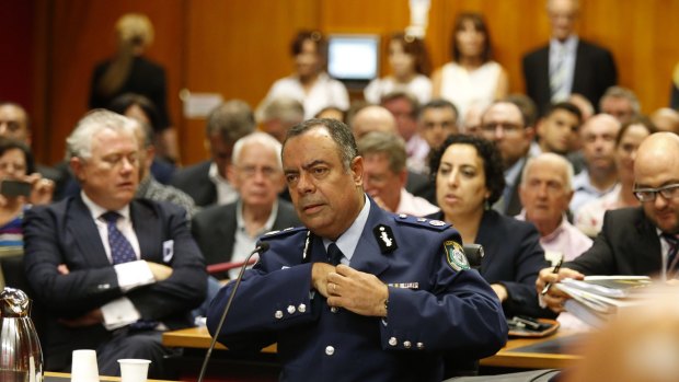 Deputy Commissioner of NSW Police Nick Kaldas appears at the bugging inquiry.