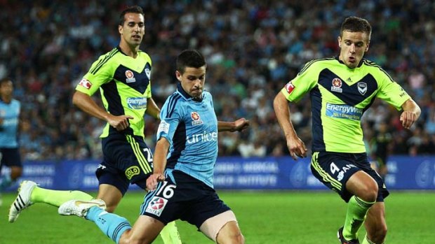 Young blood &#8230; Joel Chianese has been a revelation for Sydney FC but coach Vitezslav Lavicka has a big decision to make on a replacement for Karol Kisel against Melbourne Heart.