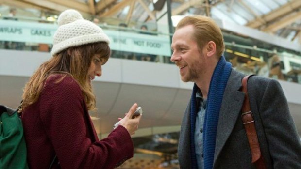 Lake Bell and Simon Pegg play singles looking for love in <i>Man Up</i>.