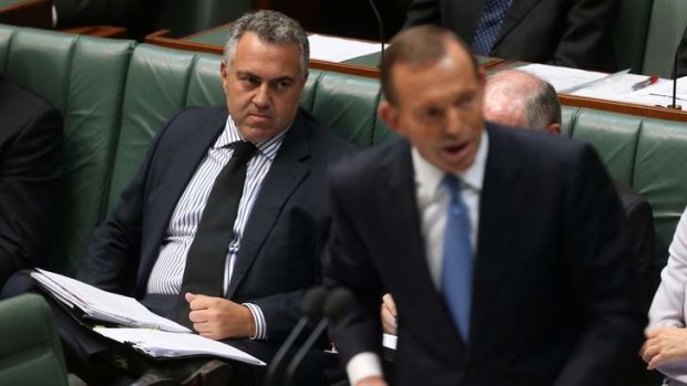 Treasurer Joe Hockey and Prime Minister Tony Abbott have tough decisions to make.