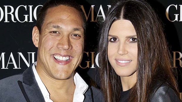 Accused: Geoff Huegill and wife Sara.