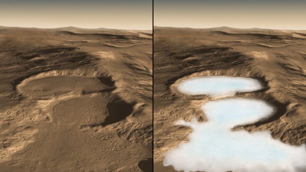 Beneath Mars' surface lurks an icy secret