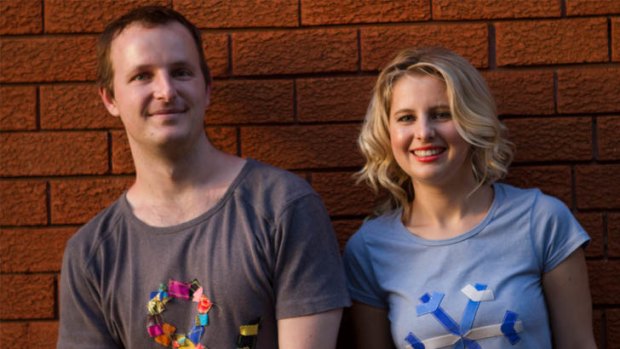 Patcht.com founders Simon and Rachel Rodwell.