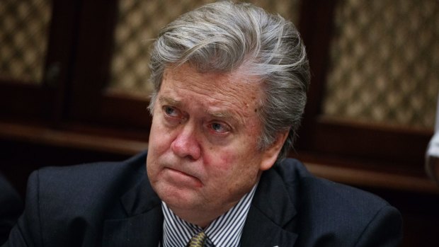 Steve Bannon, Trump's chief strategist, was a controversial appointment to the NSC.