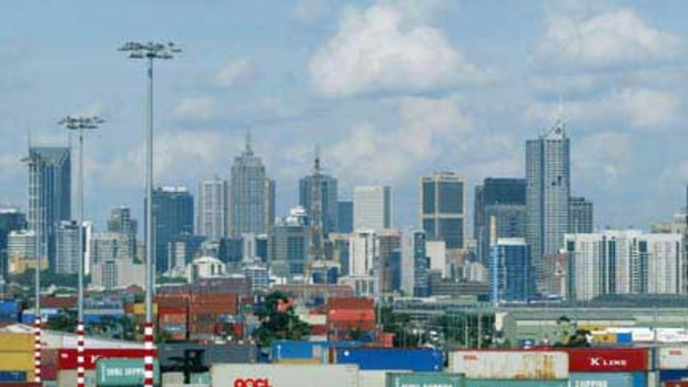 A bold plan for Melbourne's docks. <i>Picture: Wayne Taylor</i>