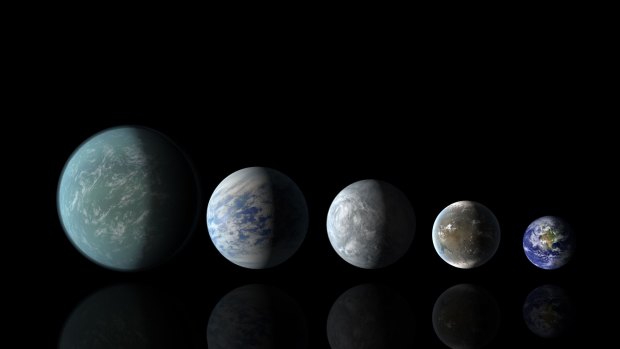 NASA's Kepler Space Telescope is searching for rocky planets that can hold liquid water.