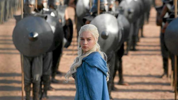 Daenerys' army marches forward.